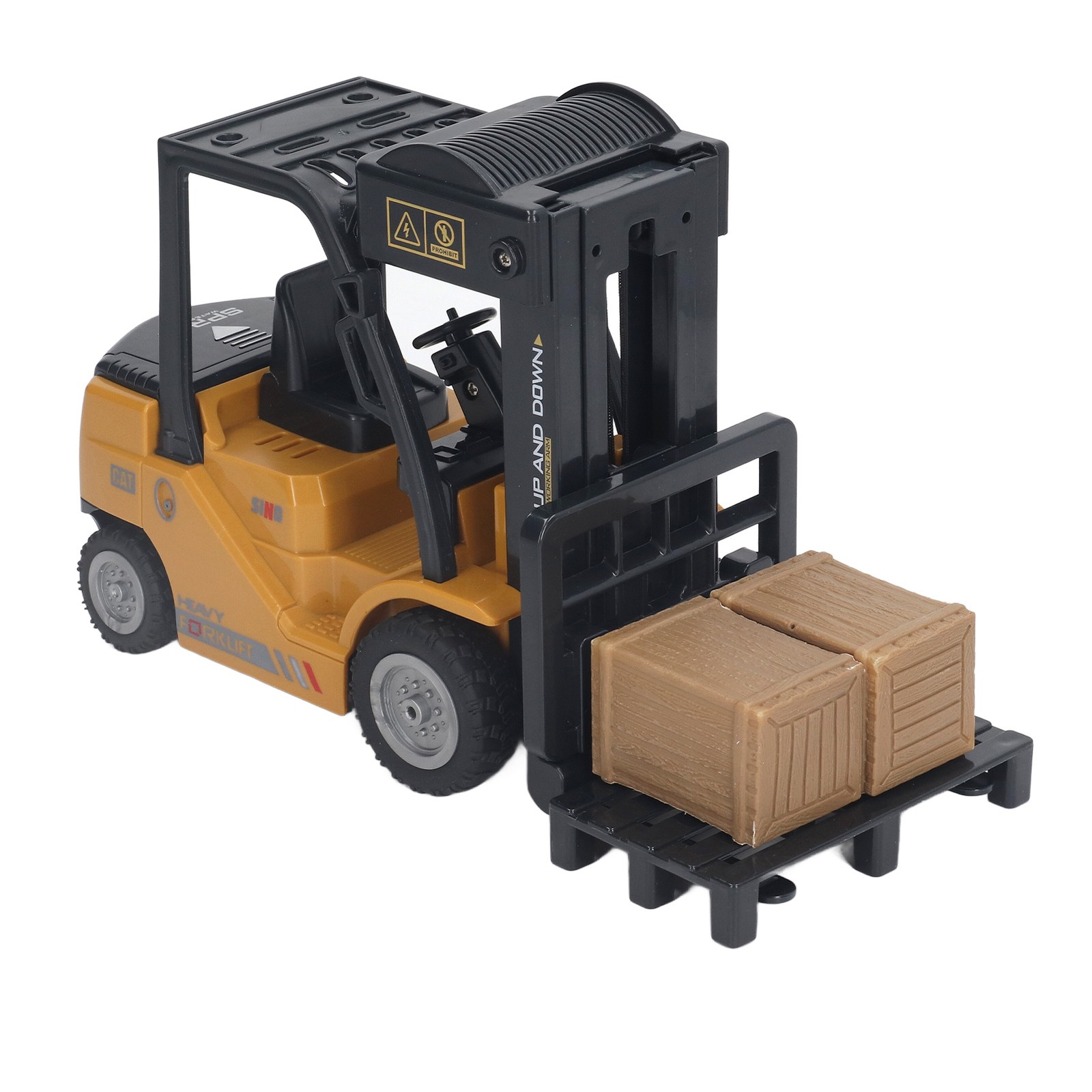 1:24 Remote Control Forklift Full Functional Sound And Light Alloy Forklift