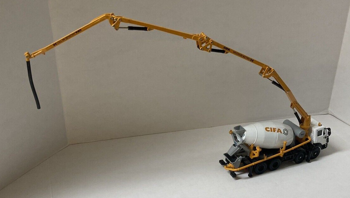 Concrete Mixer & Pumper CIFA Magnum Metro 28 Cement Mixer Diecast 1:47 ?Norscot