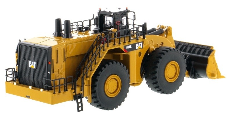 DIECAST MASTERS,CATERPILLAR 994K charger in case, 1/125, DCM85535