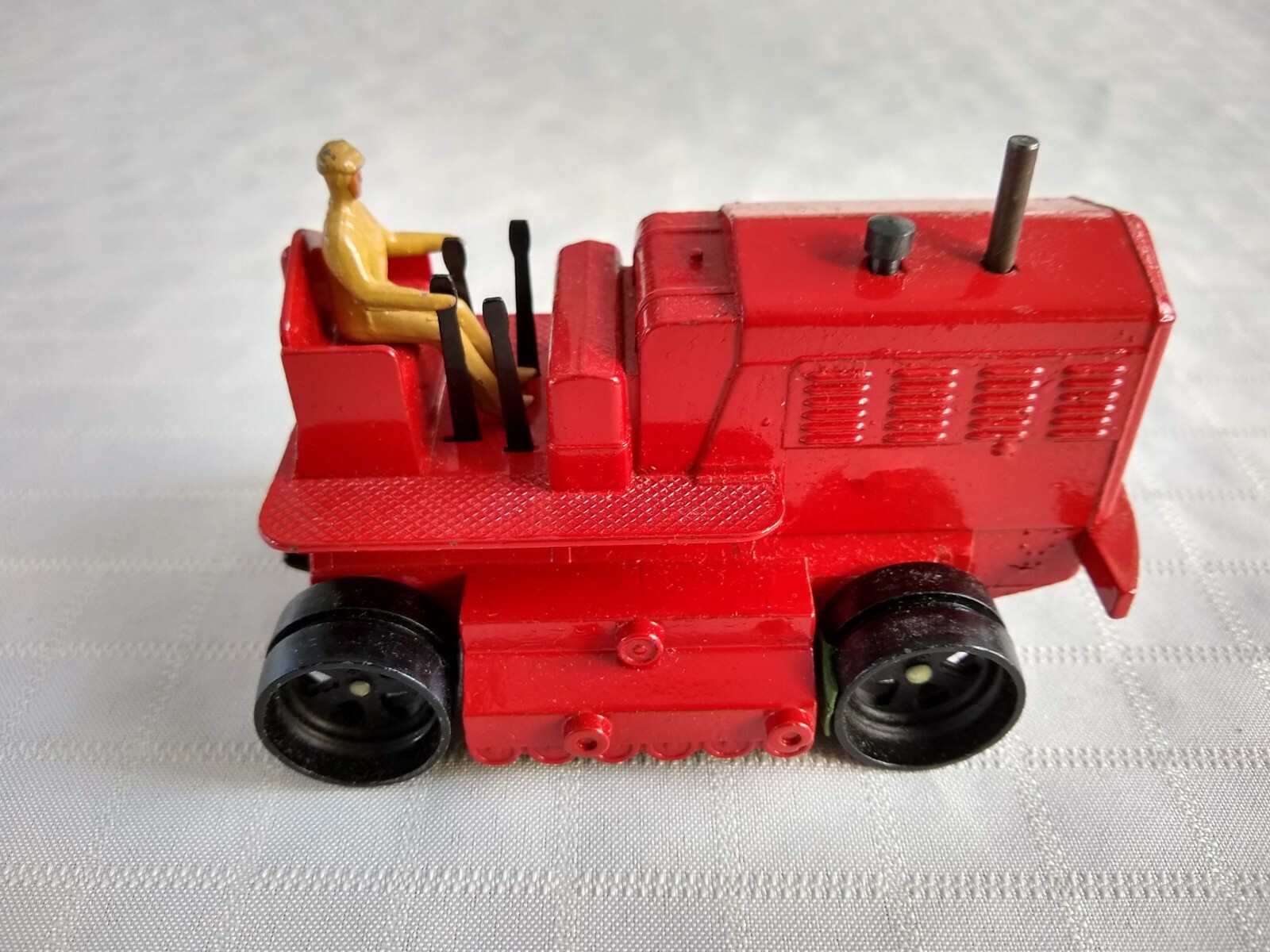 Dinky #563 Toy Heavy Tractor in Original Box Red Diecast Metal Vintage