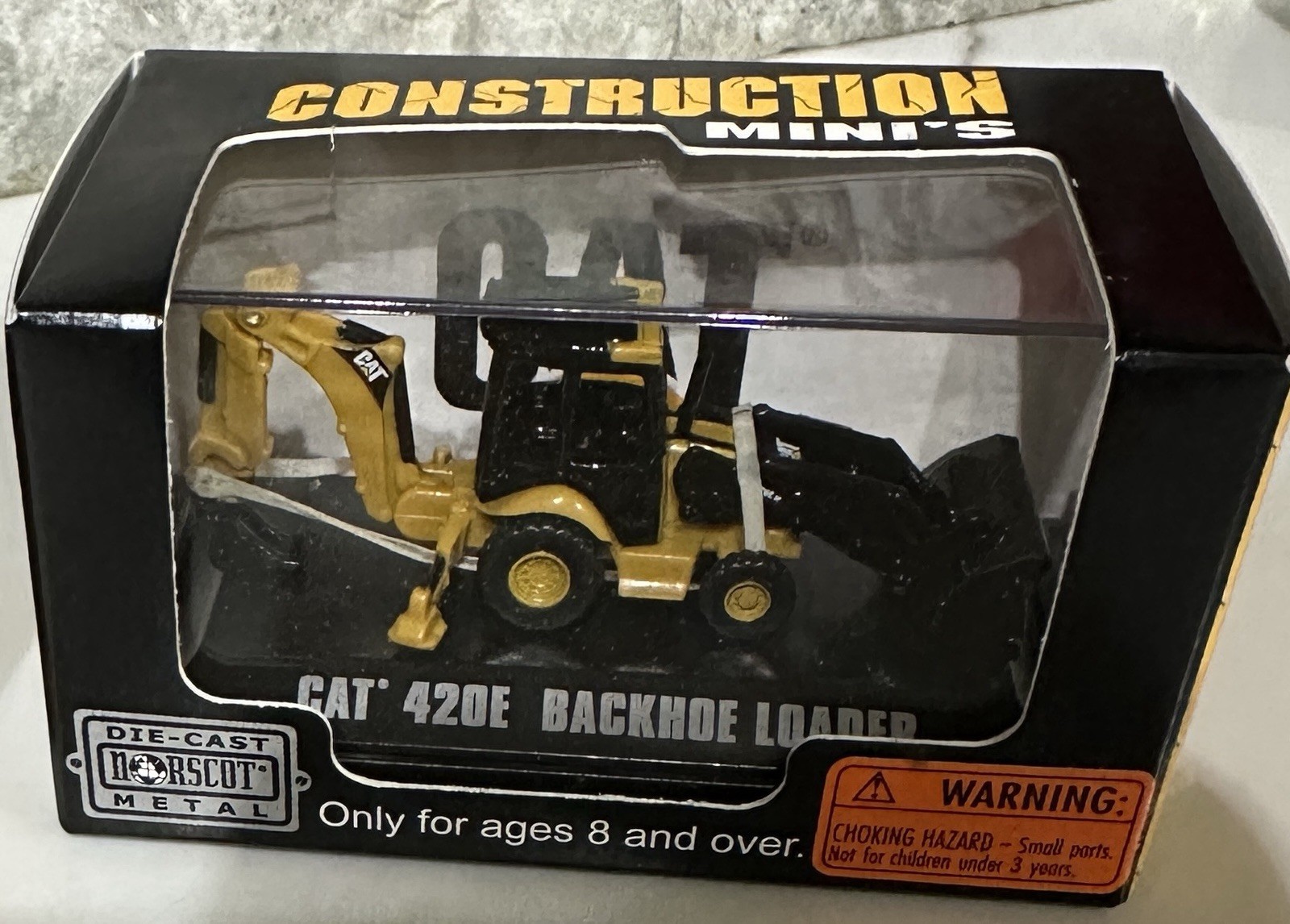 Norscot Caterpillar Diecast Construction Mini Lot Of 4 NOS 420E, 315C, 906 & D5G
