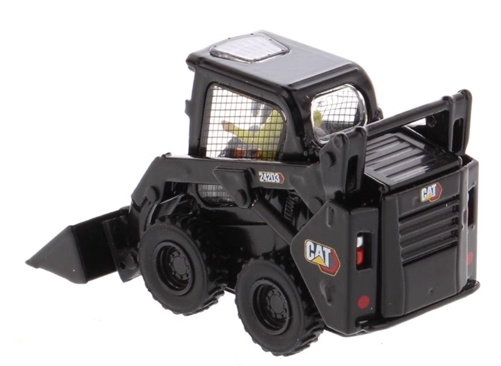 1:50 DM 242D3 Skid Steer Loader Construction Machine Equipment Diecast Model