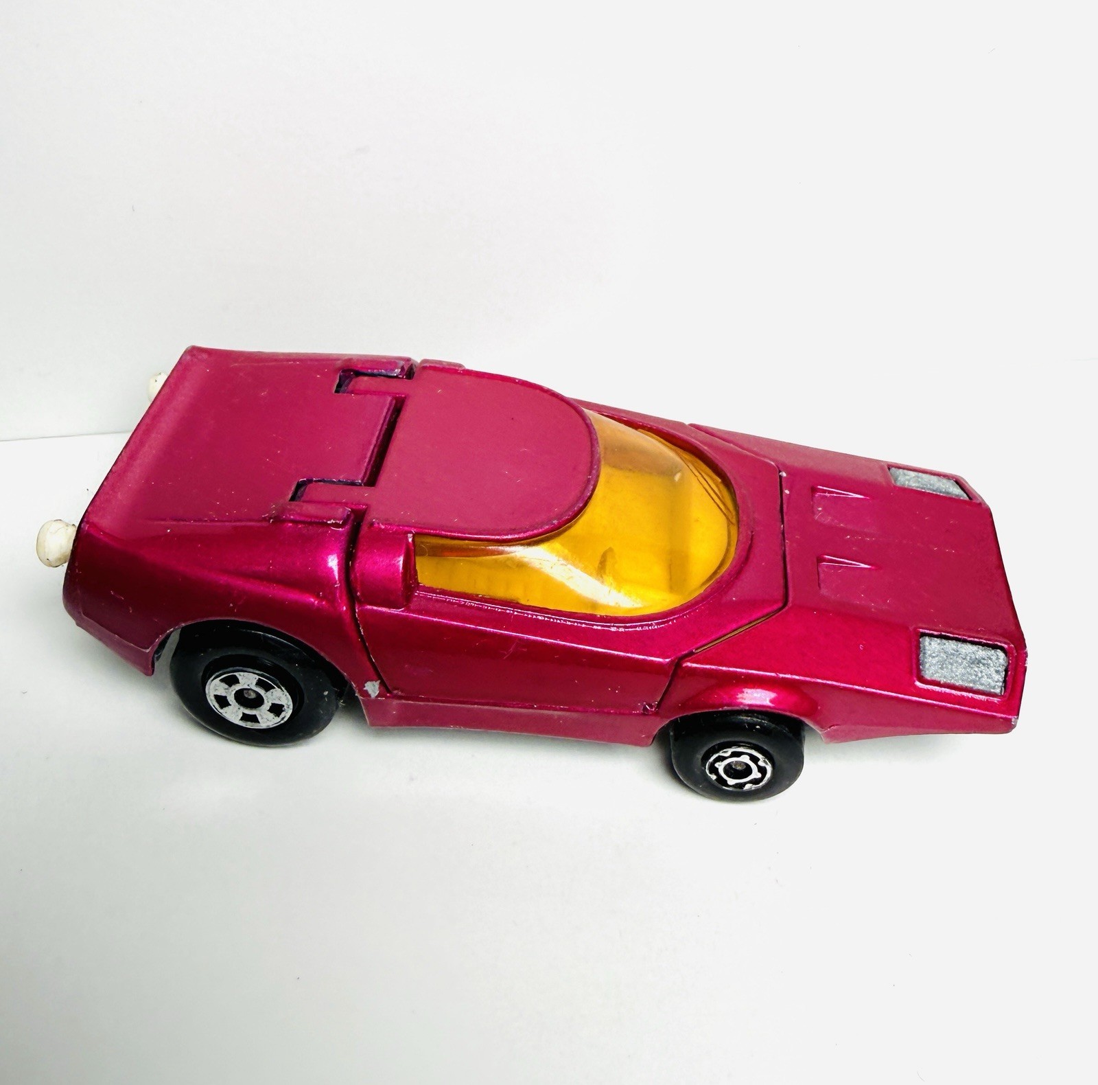 Vintage Matchbox Lesney 1973 Superfast No #39 Clipper Car Rare White Pipes