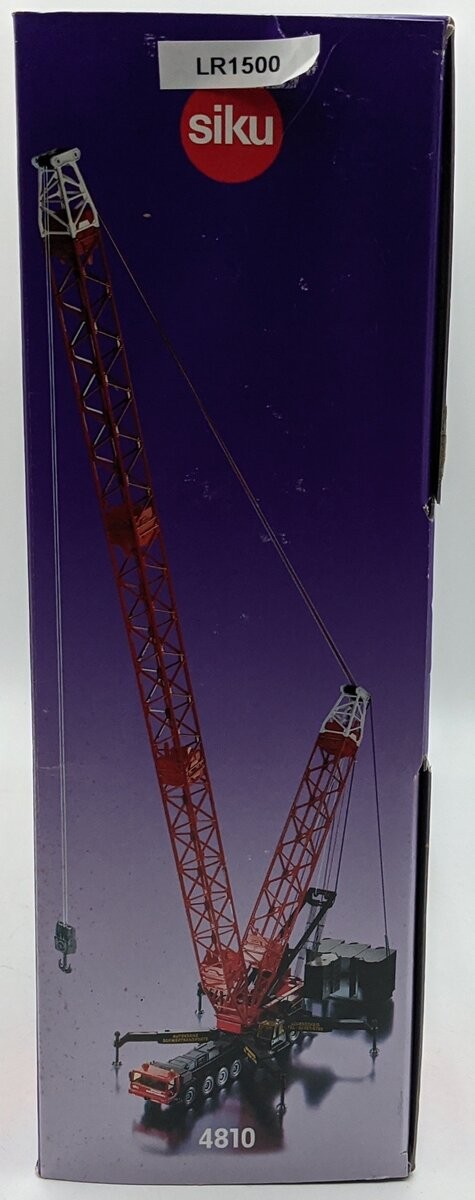 Siku 4810 1:55 Diecast Liebherr Lattice Boom Truck Crane NIB