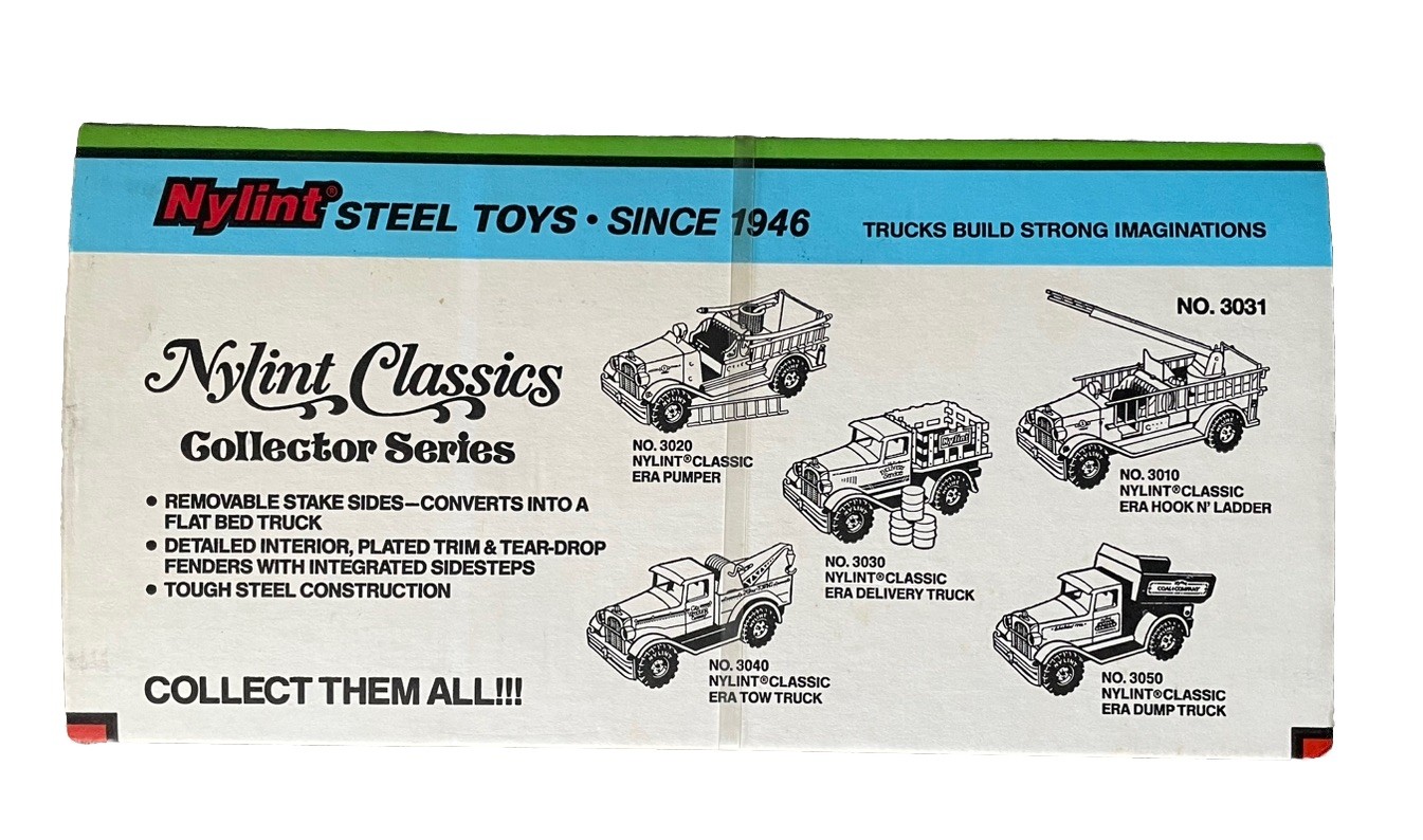 Nylint Steel Classics Stake Truck Collector Series No. 3031 Red NIB. Made in USA