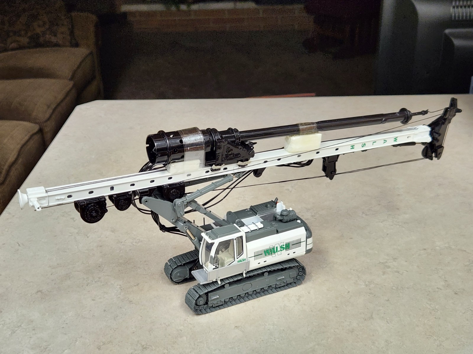 1/50 Brami Bauer BG24H WALSH Rotary Drill w/Kelly Boring System