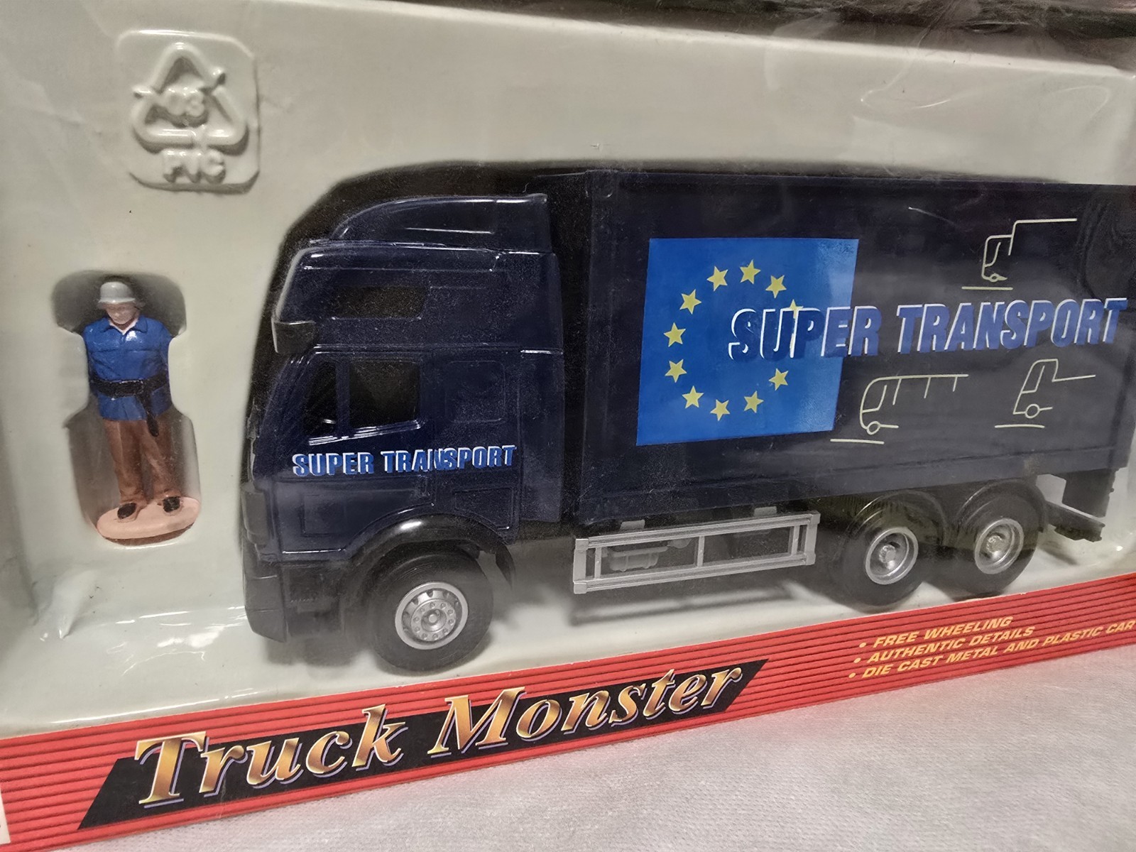 Autocraft Gift Set Series Truck Monster die cast item No. AC520 eurotran Trailer