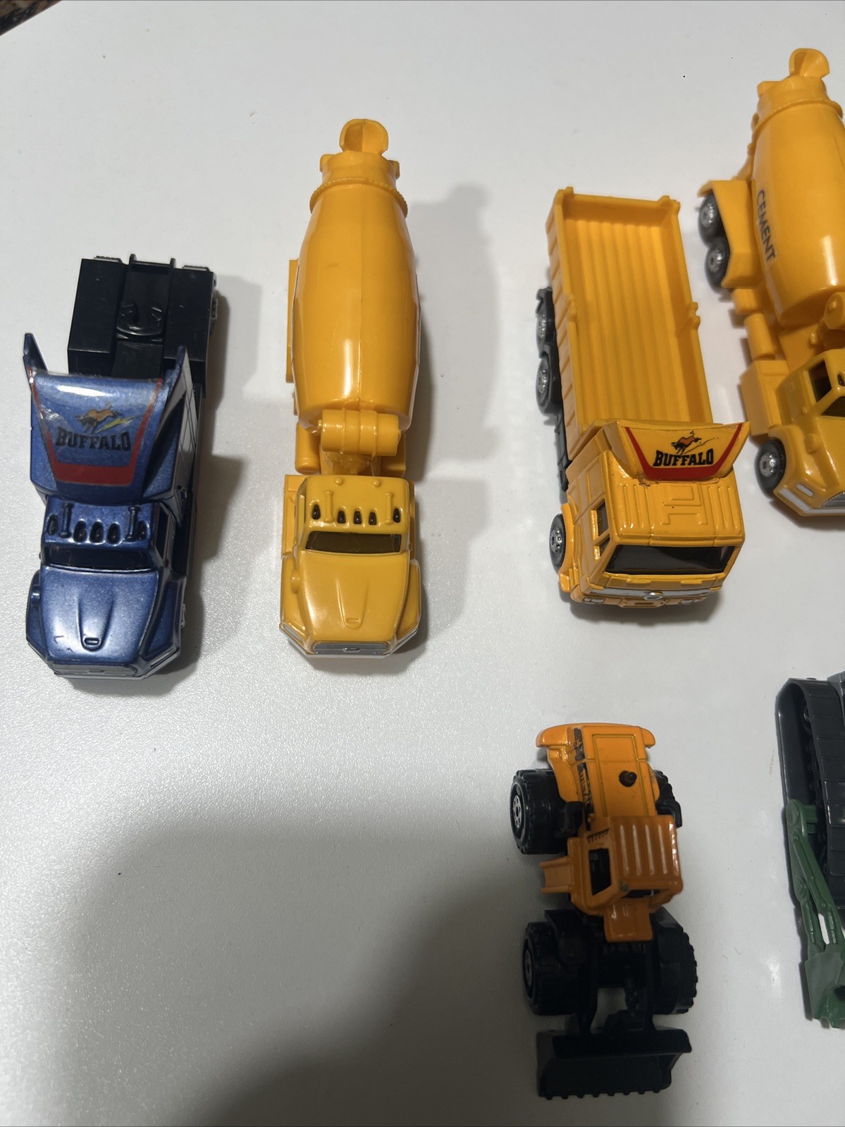 Lot Of 10 Construction And Delivery Trucks.