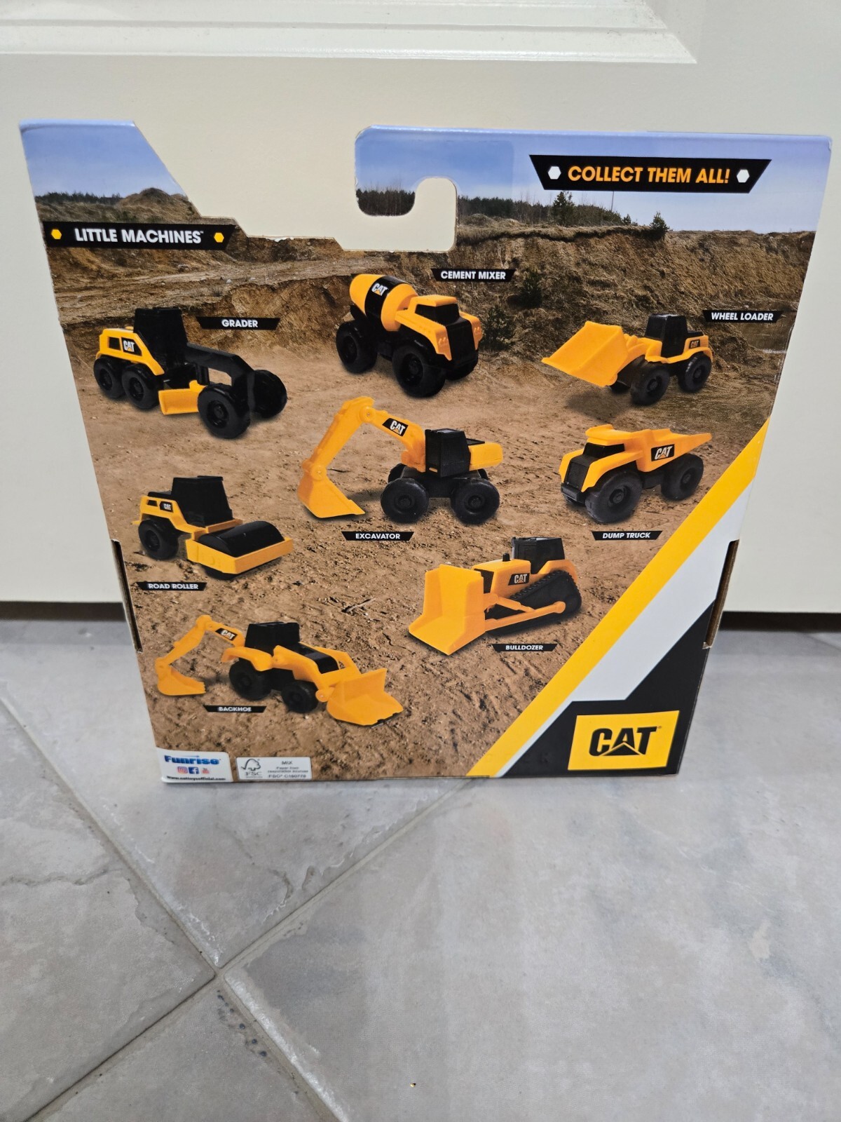 Caterpillar Little Machines 5 Pack Construction Set