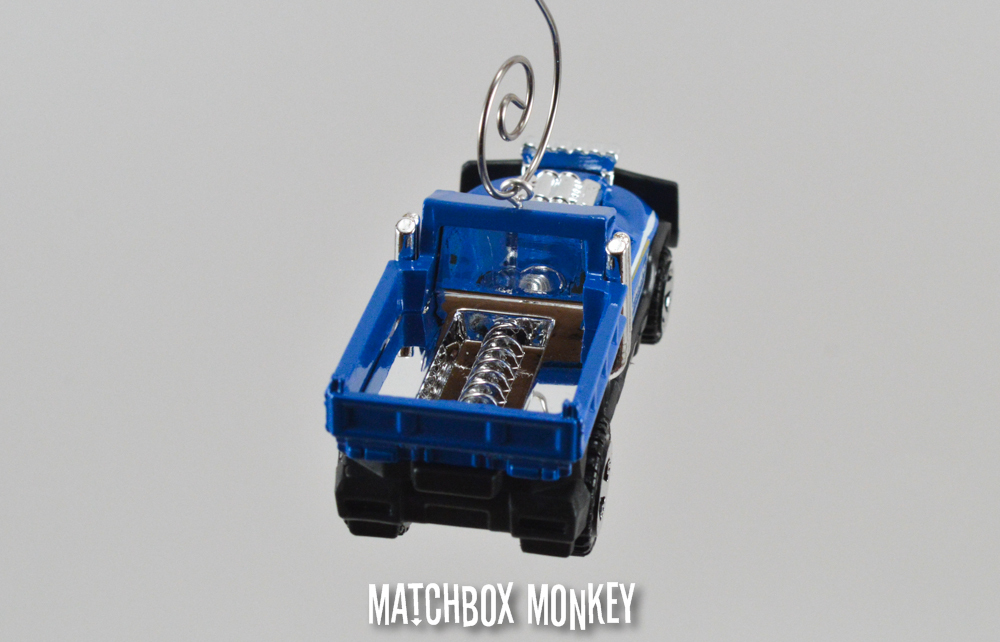 Avalanche Rescue Snow Plow Salt Truck Custom Christmas Ornament 1/64 DOT V Plow