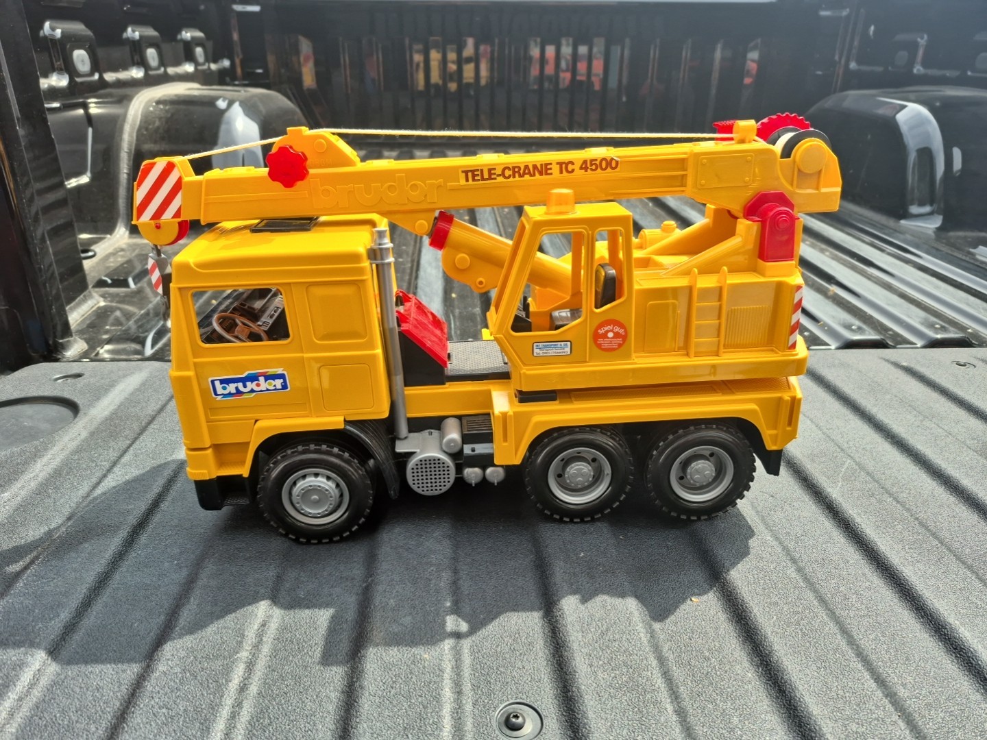 VINTAGE Bruder MAN Tele-Crane TC 4500 Crane Truck Construction Vehicle