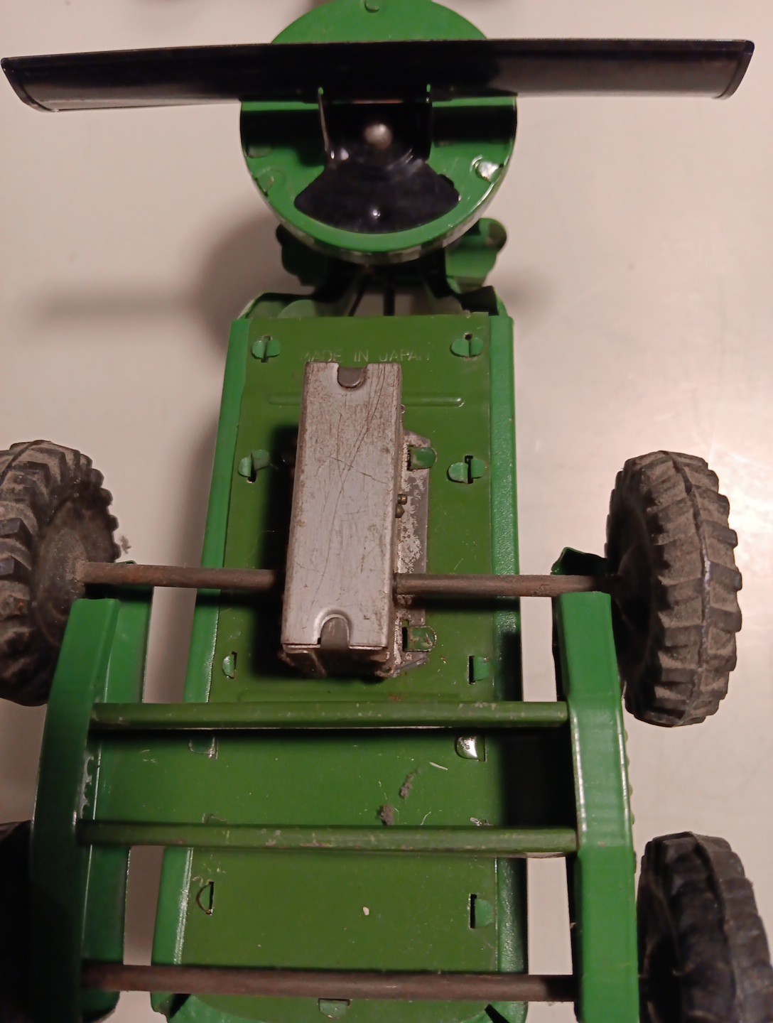 Vintage Unbranded Made in Japan Pressed Steel Road Grader