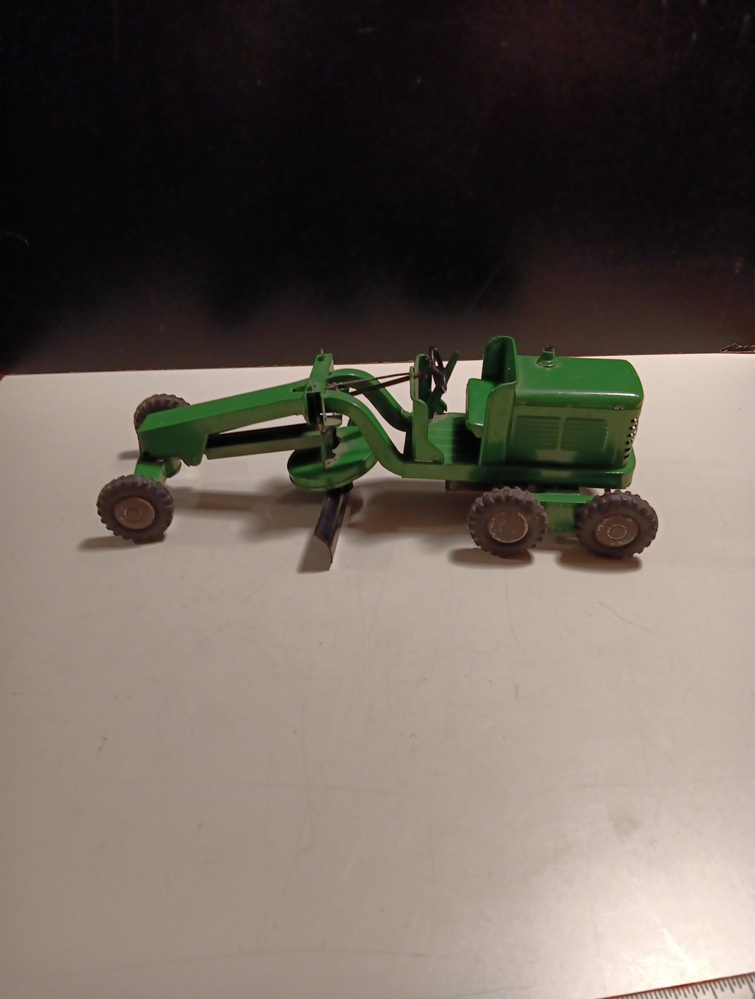 Vintage Unbranded Made in Japan Pressed Steel Road Grader