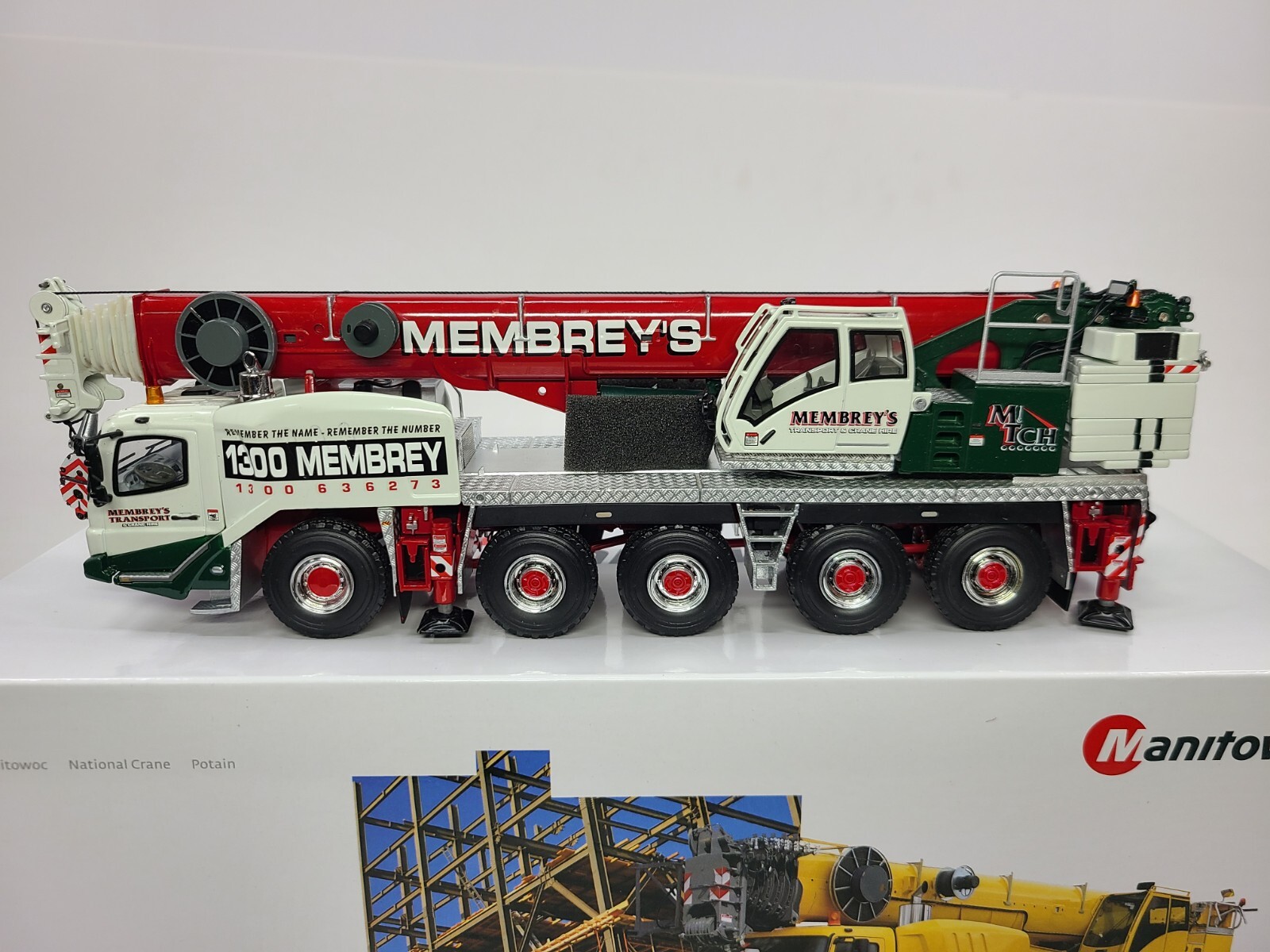Grove GMK5095 Mobile Crane – Membreys – Drake Towsleys 1:50 Scale #01332 New