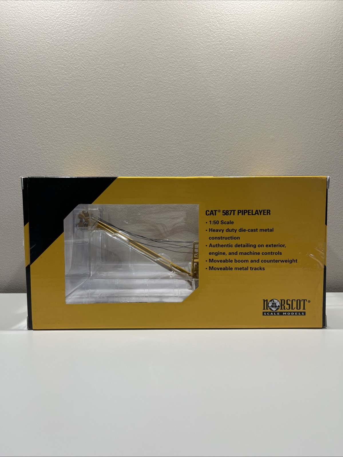 Norscot Cat 587T Pipelayer 1/50 #55272 Opened Box