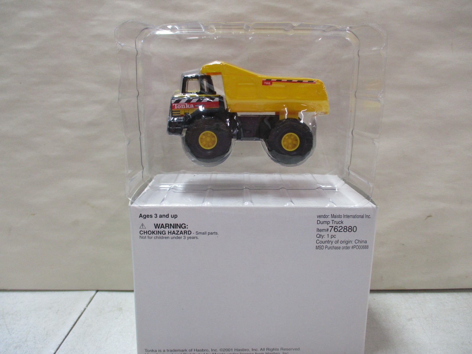 2001 Maisto Tonka Dump Truck A