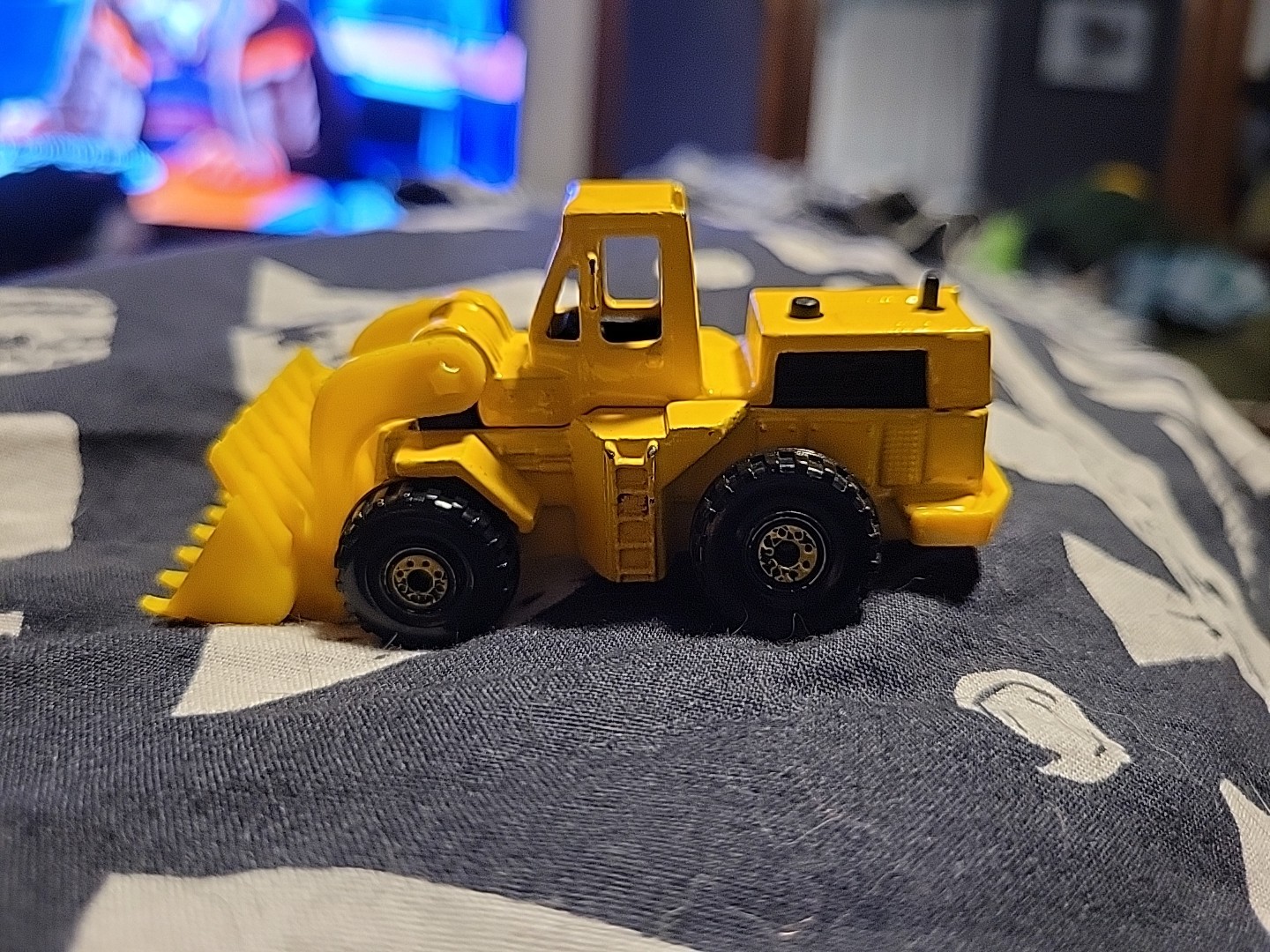 Vintage 1979 Mattel Hot Wheels Yellow Cat 3 Wheel Loader 1172 Diecast Malaysia