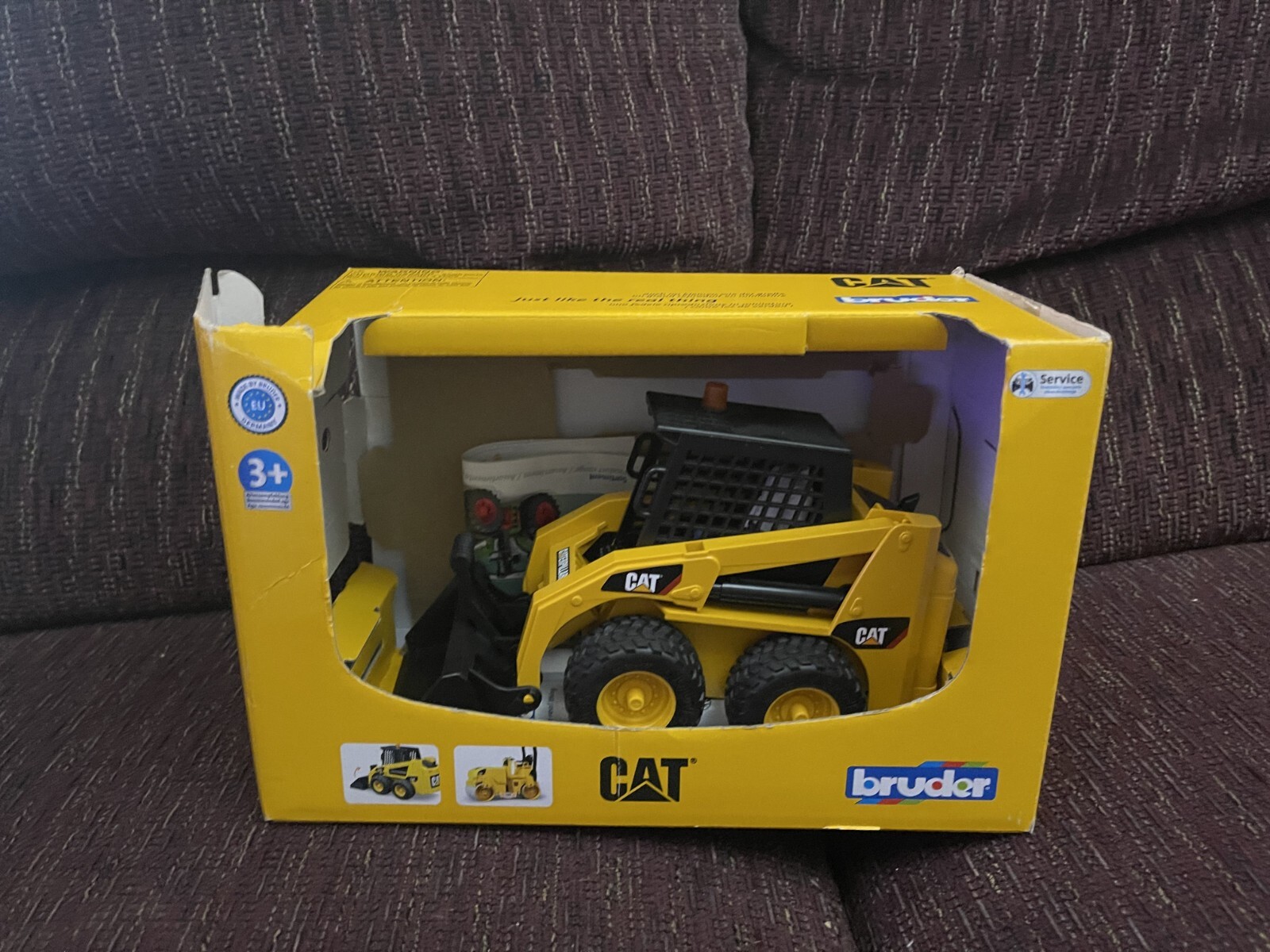 Bruder 02482 Caterpillar Skid Steer Loader Ideal Machine used