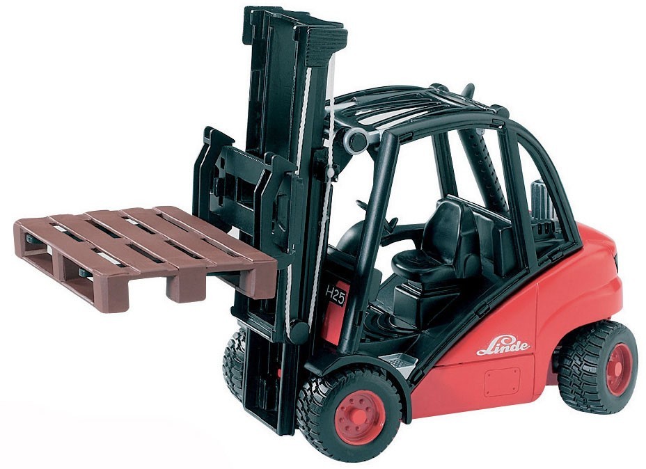 BRUDER – LINDE Scale Forklift: 1/16 – 1/16 – BRU2511