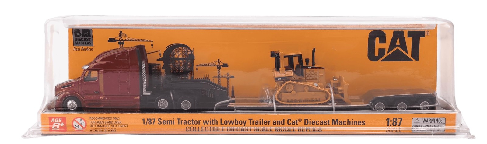 Diecast Masters | 1:87 Scale Peterbilt Model 579 UltraLoft Tandem Tractor wit…
