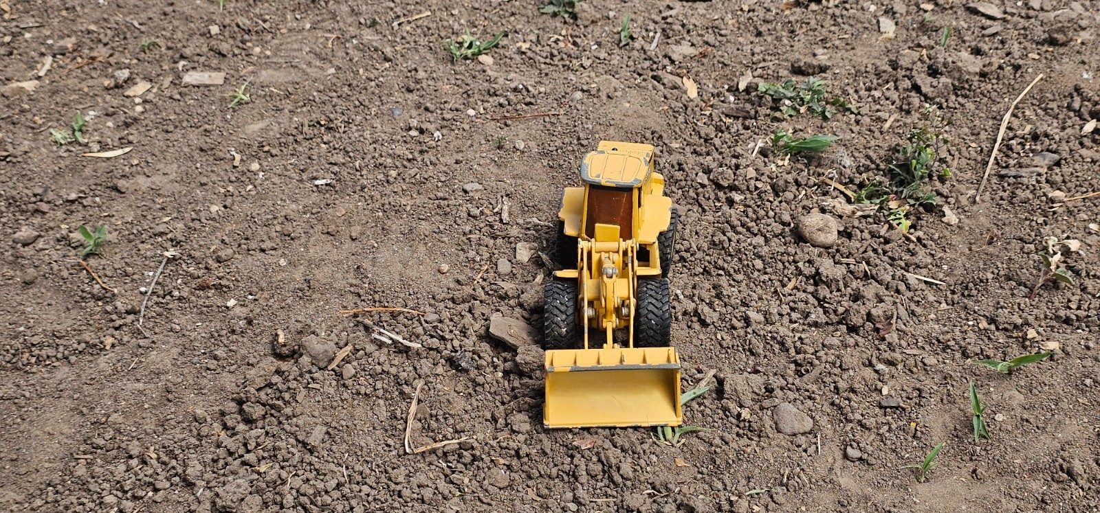 Vintage Pressed Steel Deere 744h Ertl 2389F