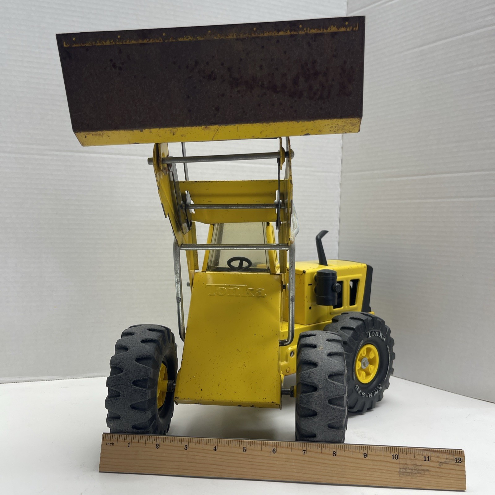 Mighty Tonka 1973-1975 Front Loader Solid! Works! All Original (1946)