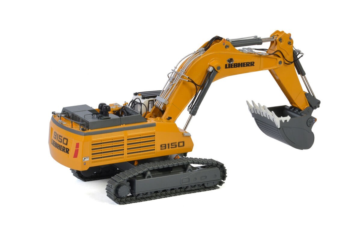Liebherr R9150 Mining Excavator – Yellow – WSI 1:50 Scale Model #64-2003 New