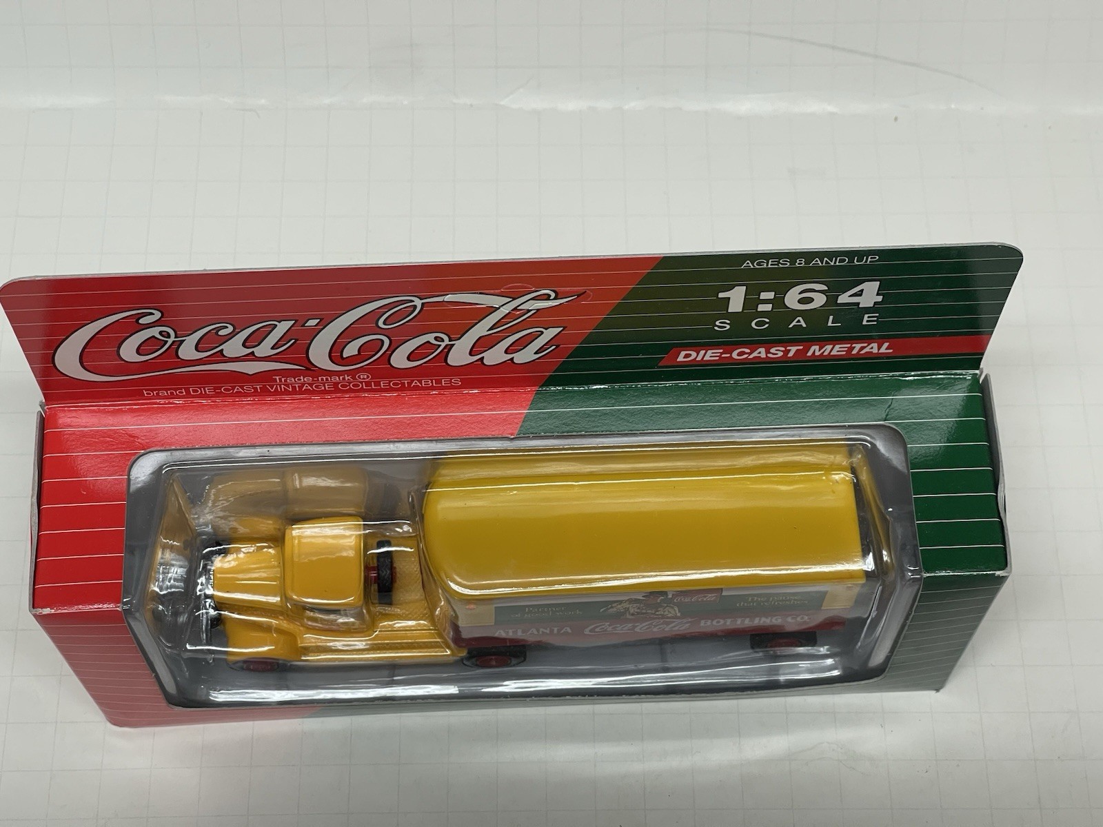 Vtg Coca-Cola Delivery Truck Atlanta Bottling 1:64 Hartoy AHL Diecast NEW NOS
