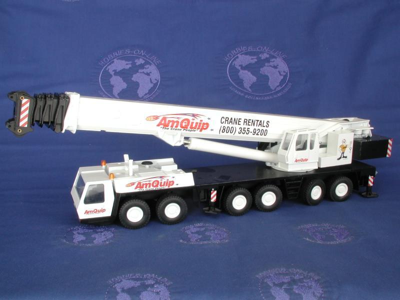 Conrad 2091-03 Grove 6350 Hydraulic Crane – AMQUIP Red / White 1/50 Die-cast MIB