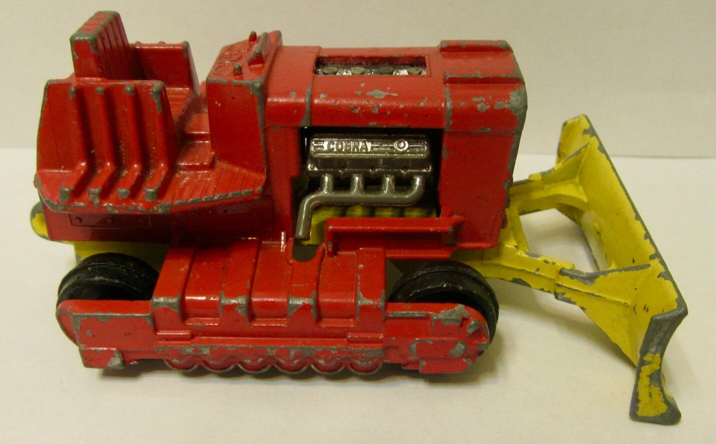 Matchbox K-23 Super Bulldozer With Cobra Engine For Restoration 1974