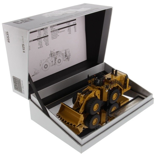 DIECAST MASTERS,CATERPILLAR 994K charger in case, 1/125, DCM85535