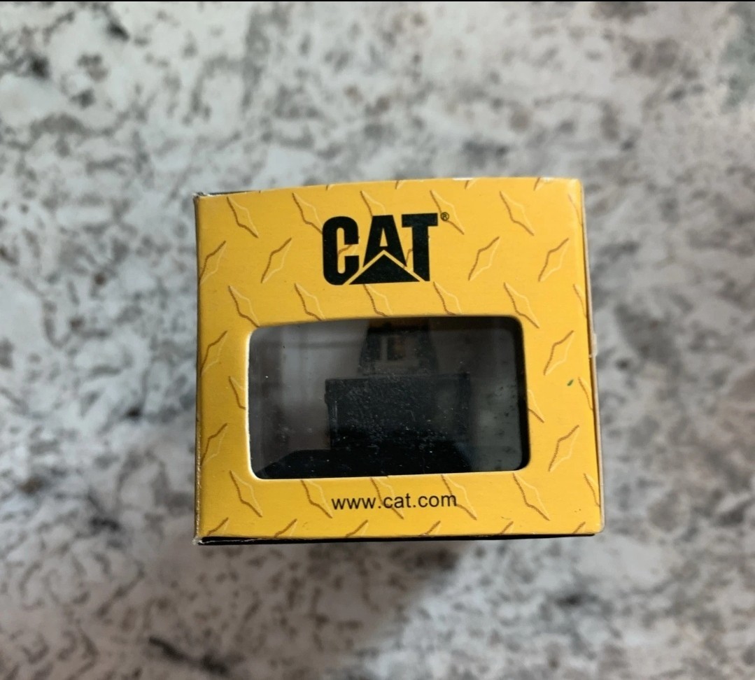 Norscot Construction Mini’s Die-Cast Cat 420E Backhoe Loader Scale Model, NIB