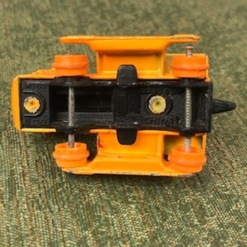 Matchbox Bulldozer Orange Diecast Construction Vehicle MB64 Made in China