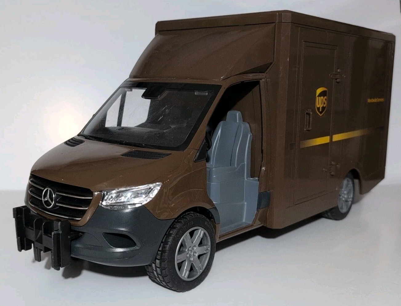 2006 Mercedes-Benz Sprinter UPS Delivery Truck by Bruder 2020 Incomplete