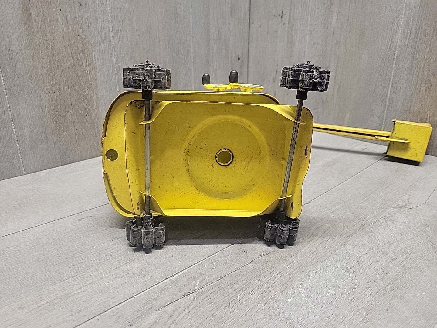 Vintage structo construction steam shovel