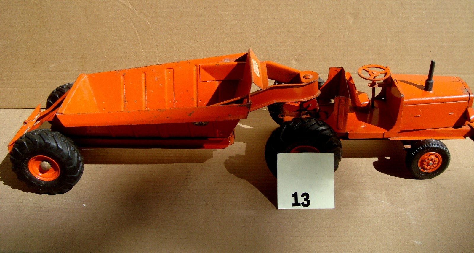 1950 s Model-Toy Earth Mover Euclid Power Orange (SG item#13)