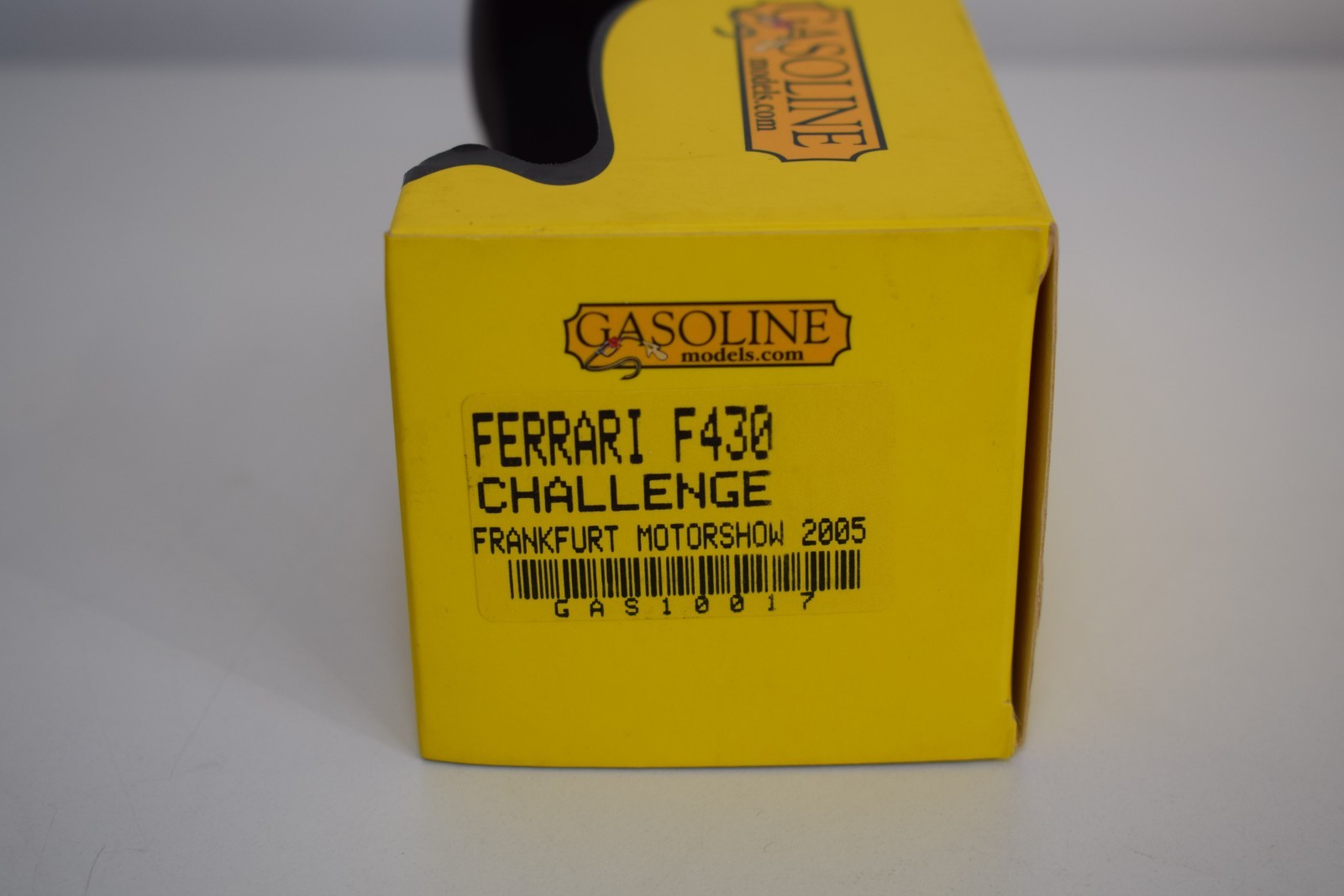 C10 1:43 BBR GASOLINE GAS10017 FERRARI F430 CHALLENGE FRANKFURT 2005 NMIB RARE!
