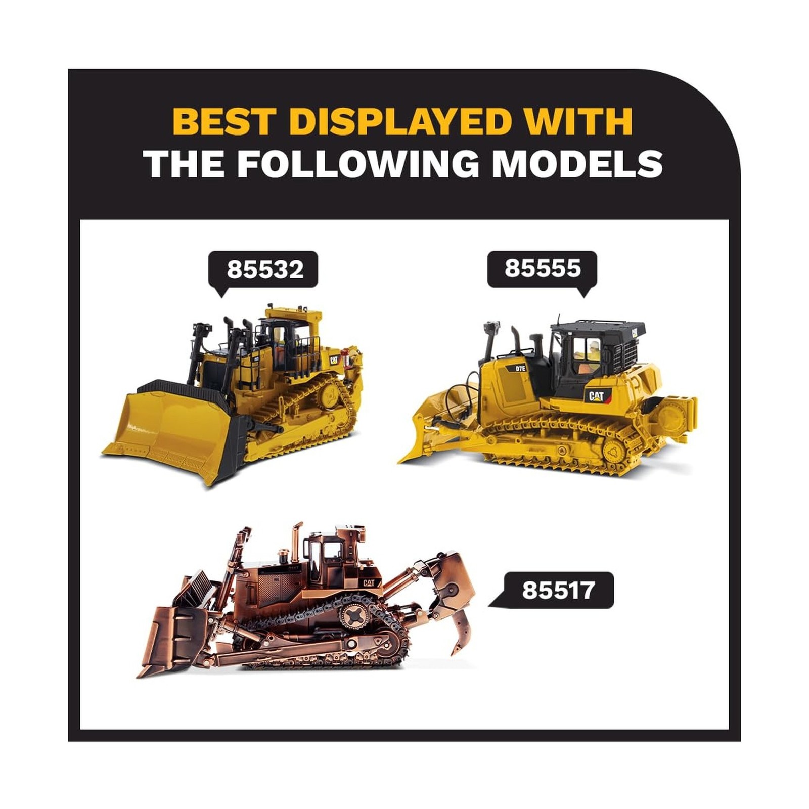 Diecast Masters CAT Caterpillar D6 XE LGP Track Type Tractor Dozer with VPAT …