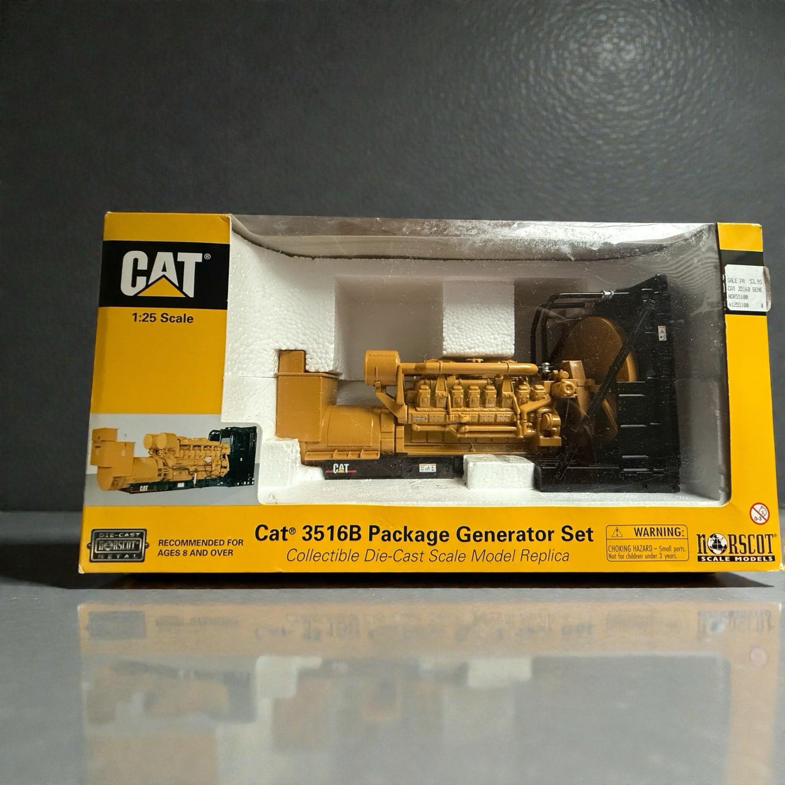 Norscot CAT 3516B Package Generator Set 2002 1:25 Scale Die-Cast Model NOS VTG