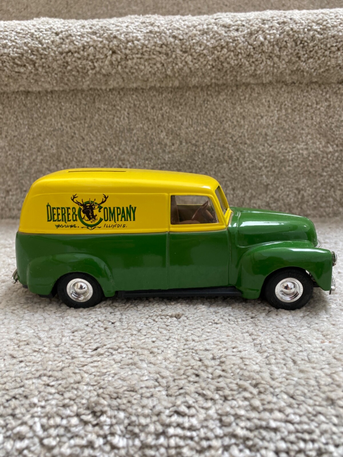 1950 Chevy John Deere Panel Delivery Truck Bank