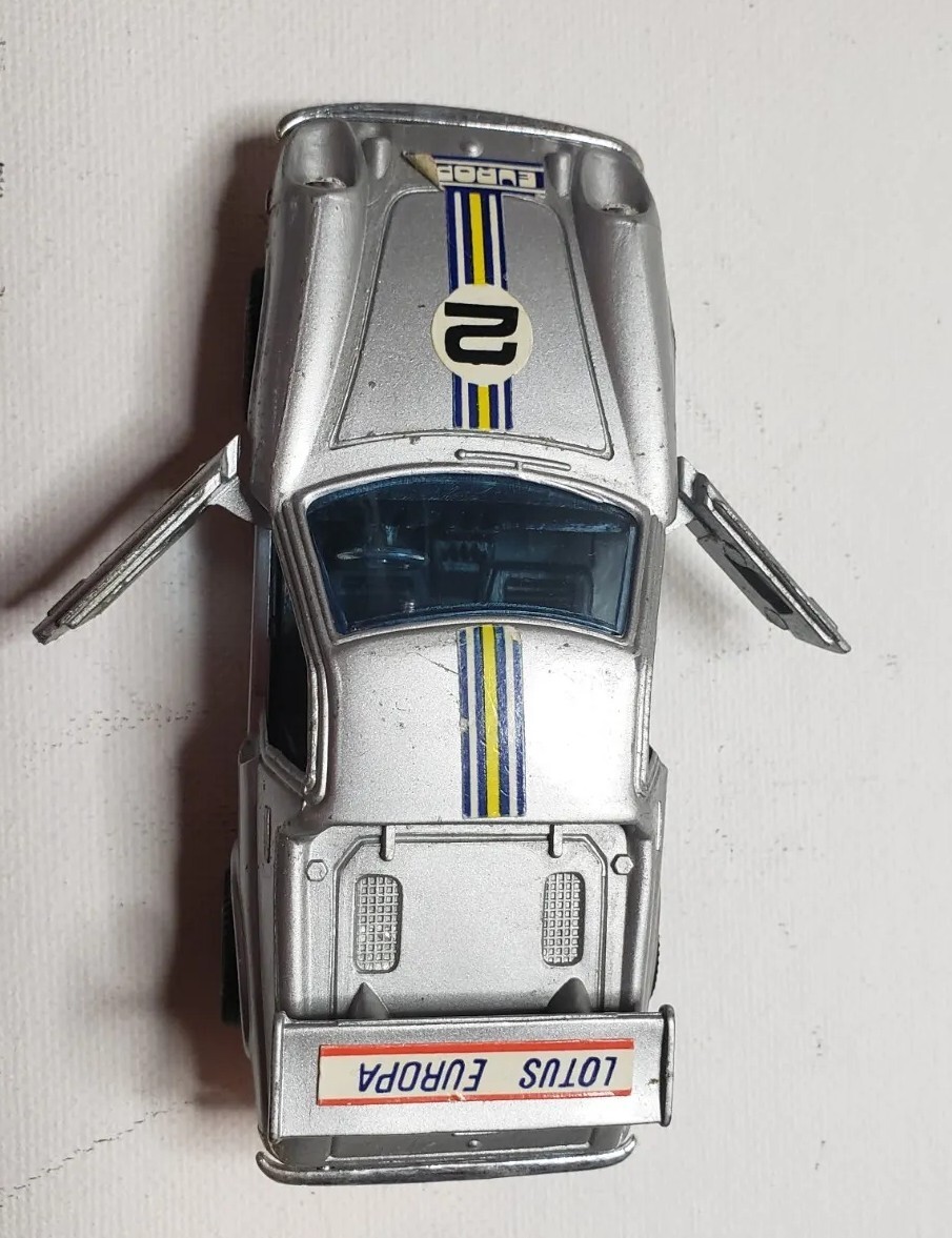 Lotus Europa Shinsei Mini Power 1:37 Scale Jet Machines Silver. Vintage 1980’s