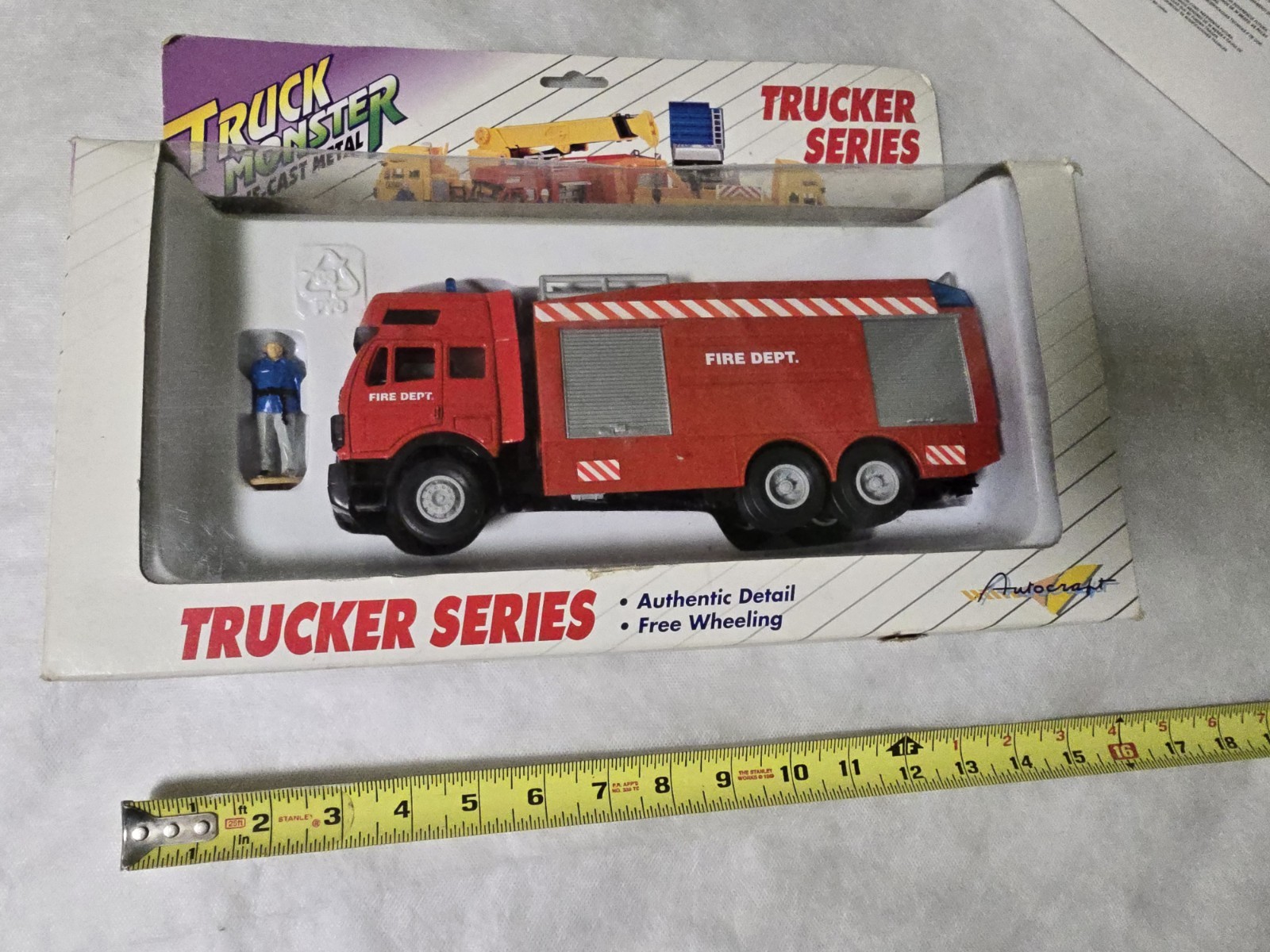 Autocraft Gift Set Series Truck Monster die cast item No. AC520 eurotran Trailer