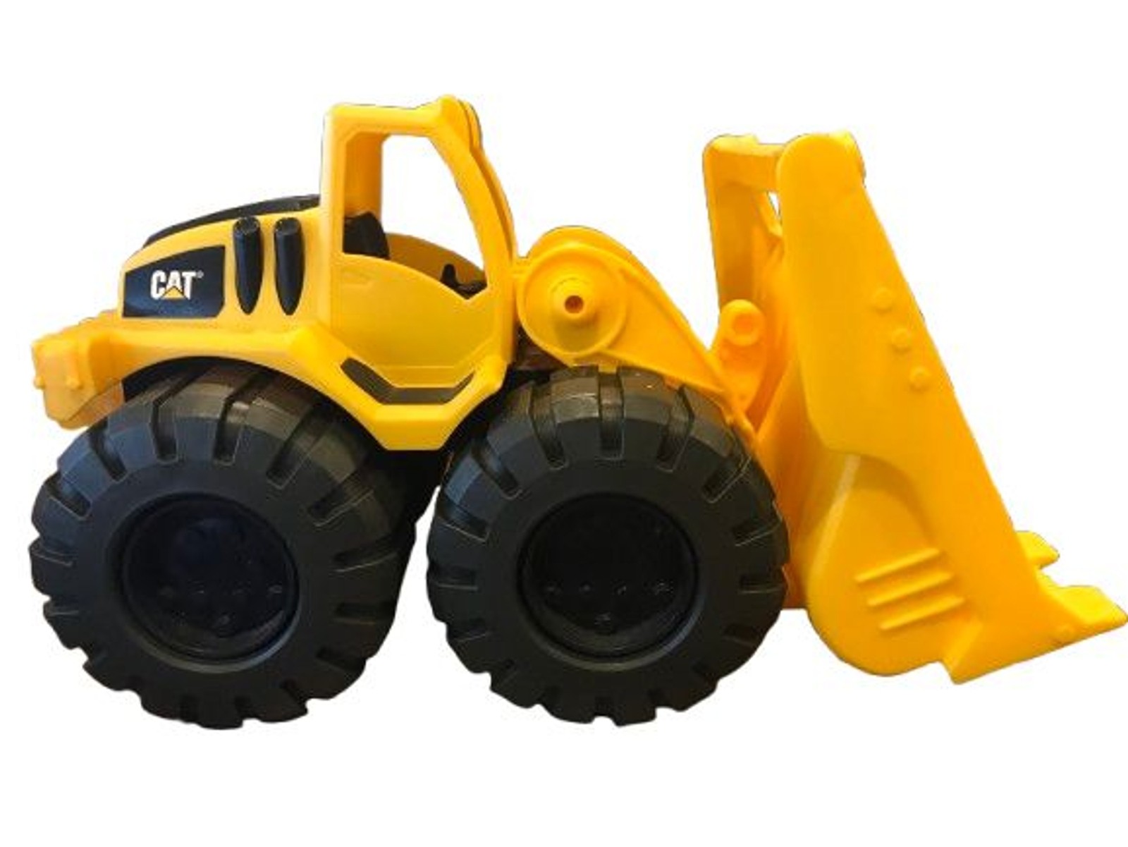 BULLDOZER • Caterpillar CAT Tough Tracks Construction Toy Yellow 7″x5″