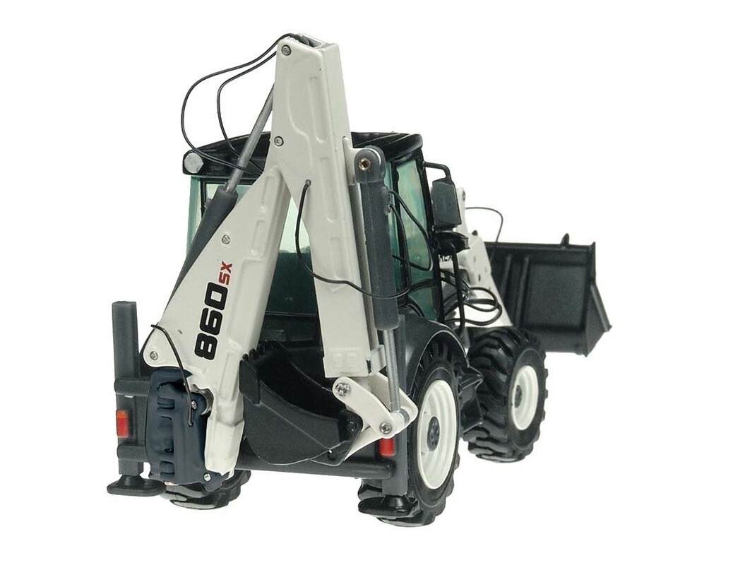 NZG 682 Terex 860SX Tractor Backhoe Loader 1/50 Die-cast MIB
