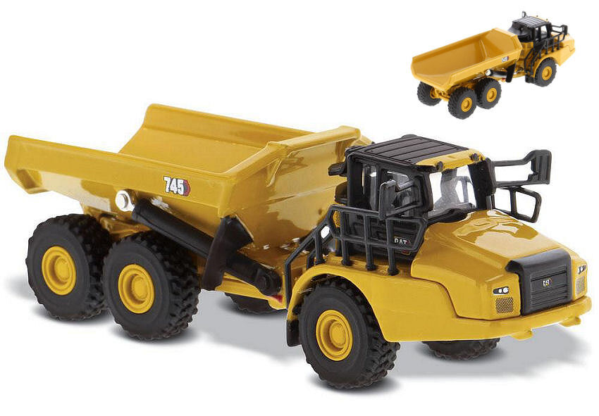 Diecast Master CAT 745 Truck 1:125 Vehicles Road