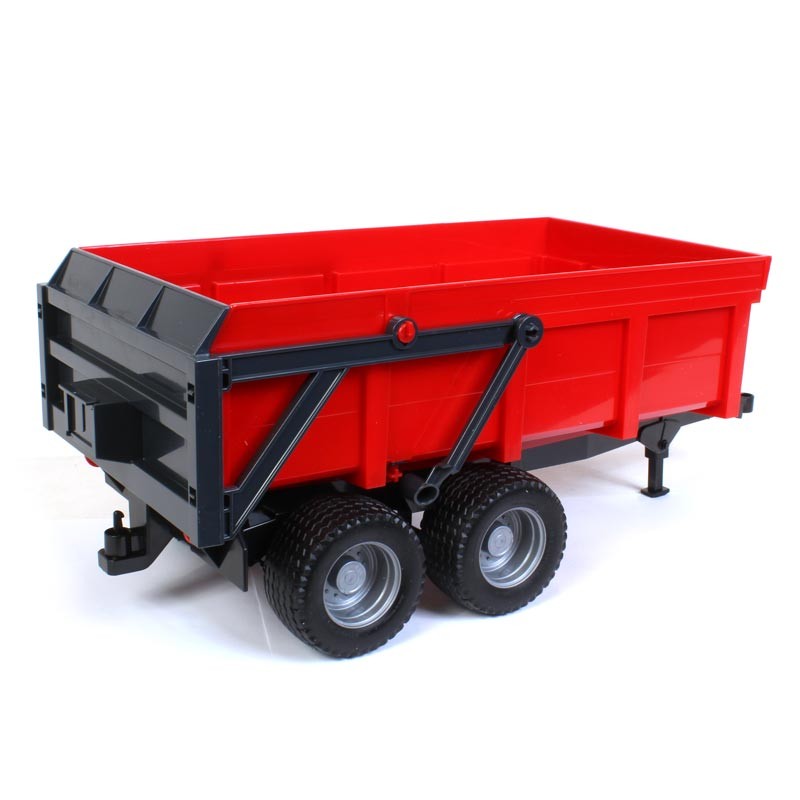 Bruder 1/16 Red Tipping trailer 02211