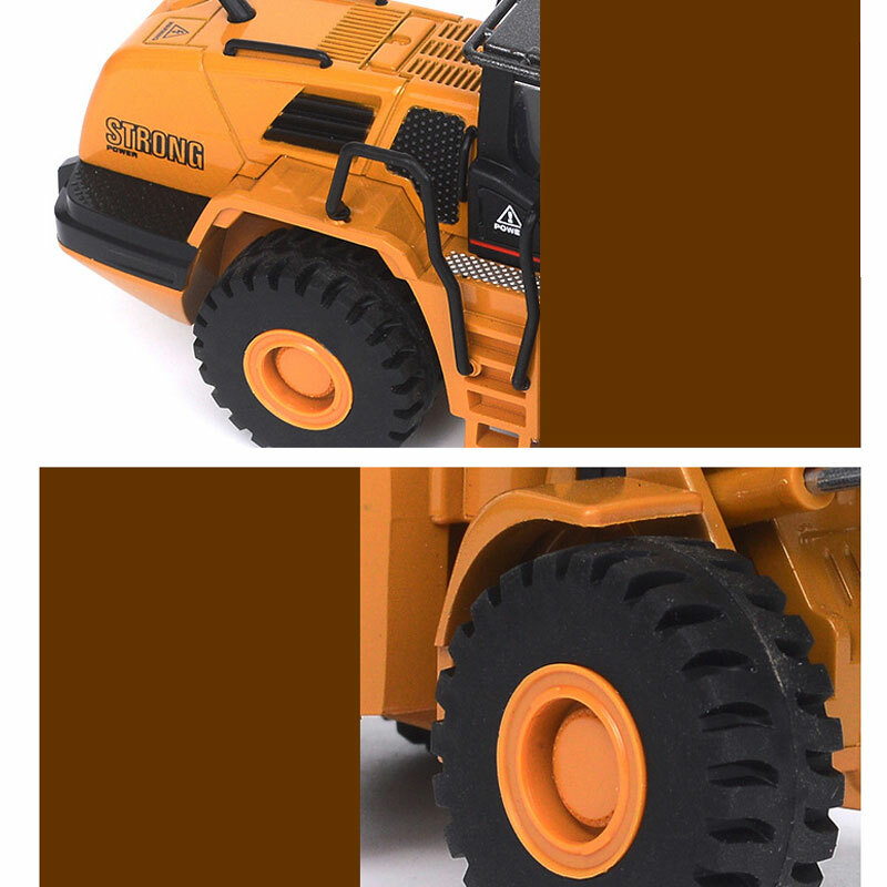 1:50 Timber Grabber Toy Truck Construction Equipment Metal Diecast Toy Vehicle