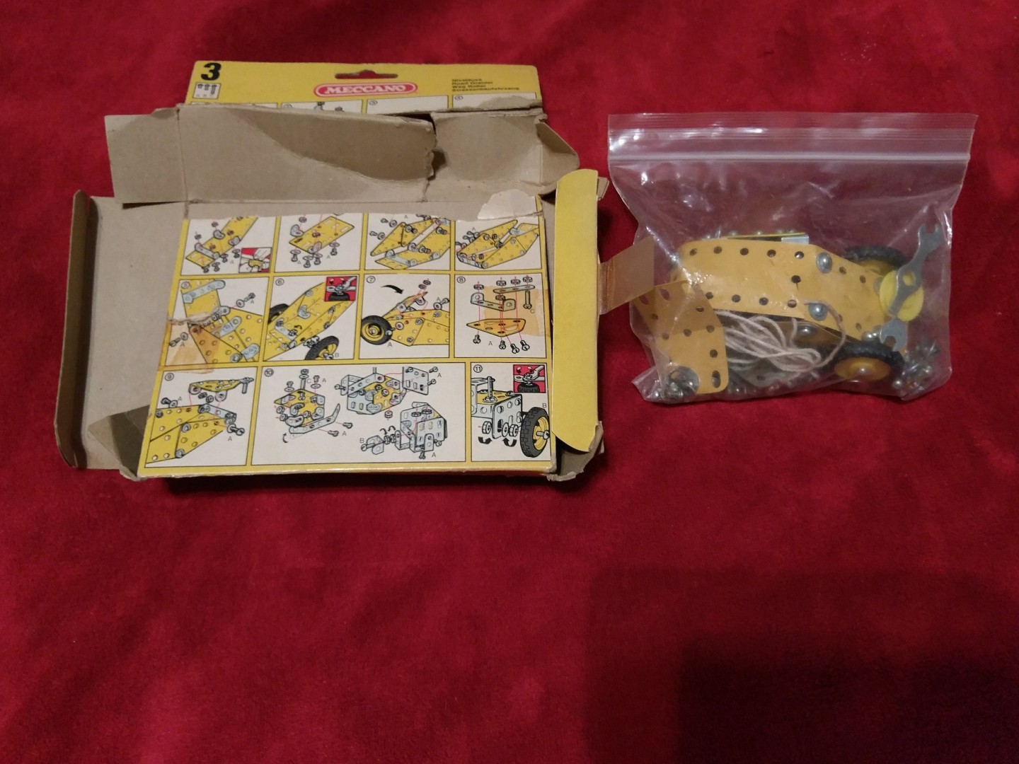 MECCANO ROAD GRADER