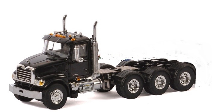Mack Granite 8×4 Truck Tractor – “BLACK” – 1/50 – WSI