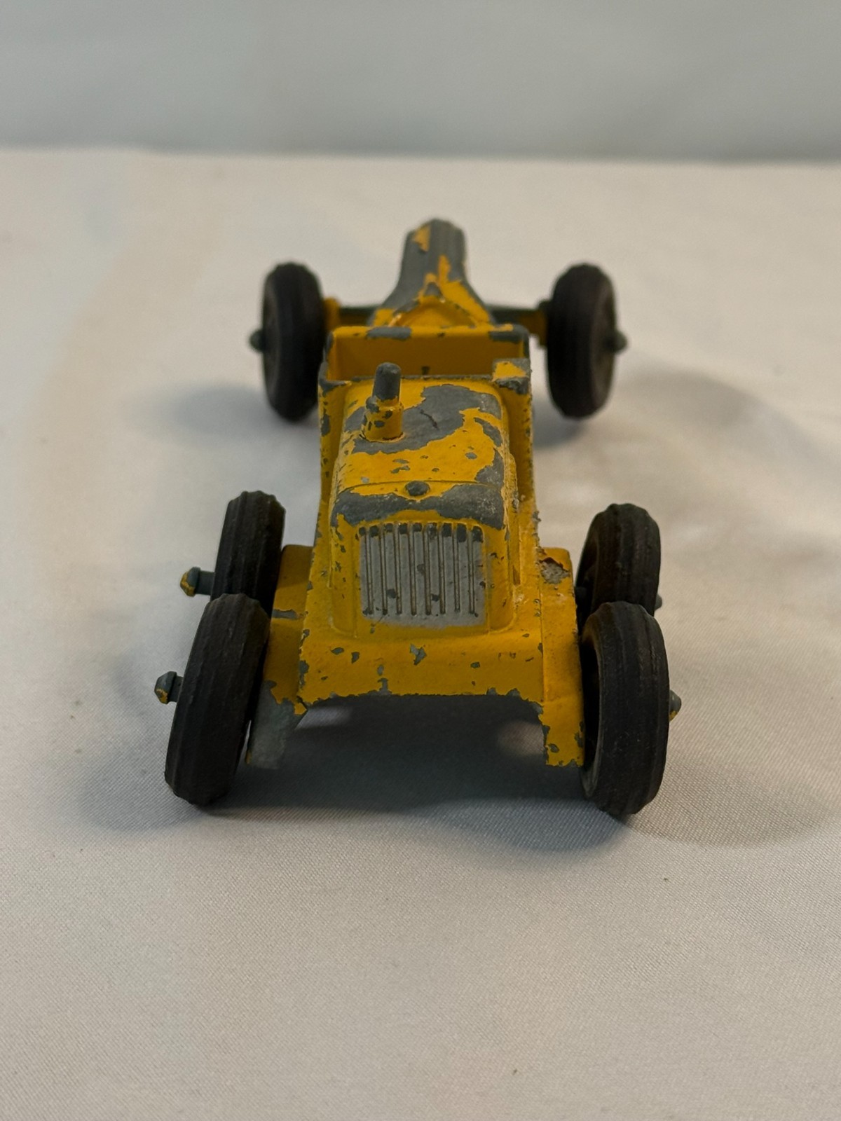 Vintage Tootsietoy Road Grader Construction w/ Box USA Diecast 1950s Original